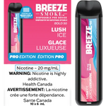 Load image into Gallery viewer, Breeze Pro S50 2000 4ML Lush Ice disposable vape | Urban Mist Vapes
