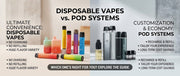Disposable Vapes vs. Pod Systems