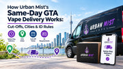 How Urban Mist’s Same-Day GTA Vape Delivery Works: Cut-Offs, Cities & ID Rules