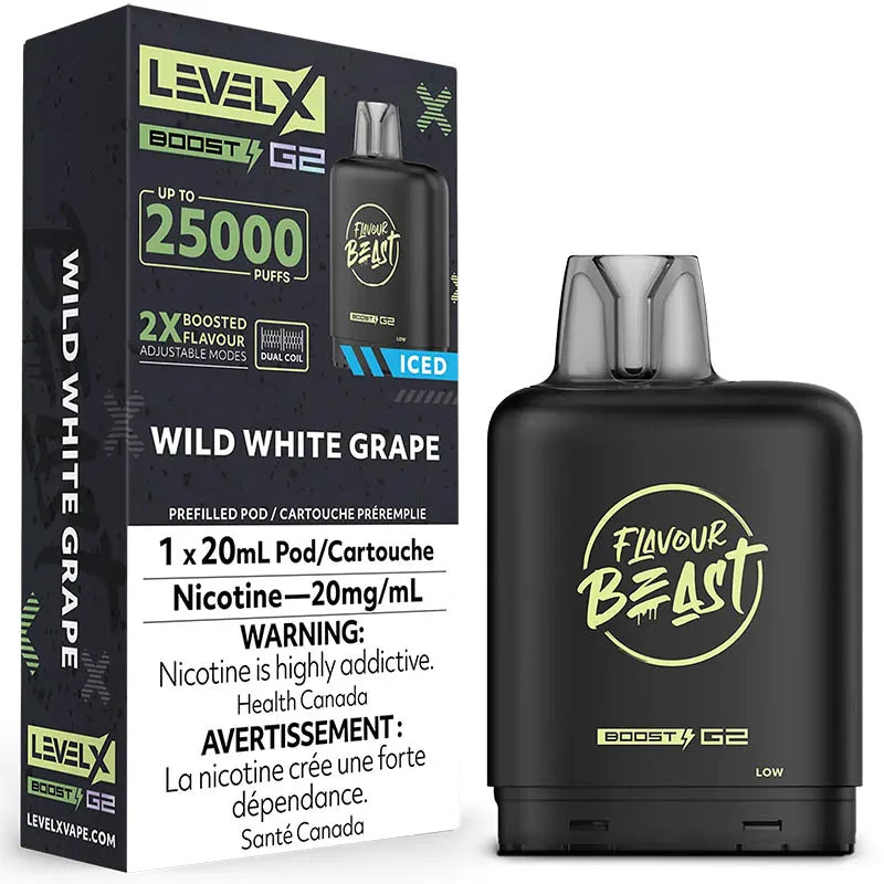 Level X G2 Ultra 50K Wild White Grape | Urban Mist Vapes