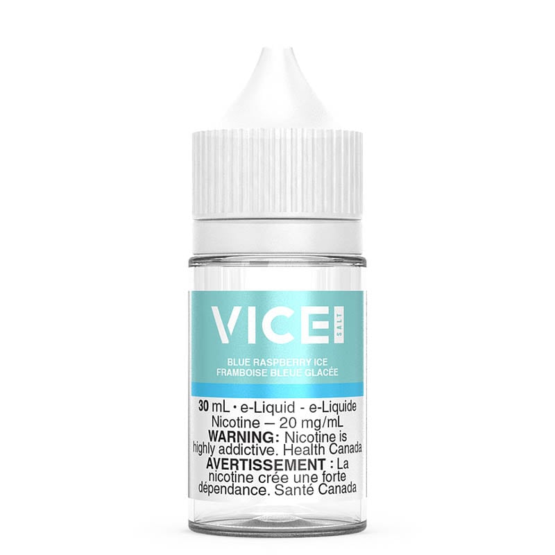Vice Blue Raspberry Ice Salt Nicotine E-Liquid 30ML 20MG | Urban Mist Vapes