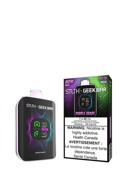 STLTH x Geek Bar 80K Disposable Purple Grape