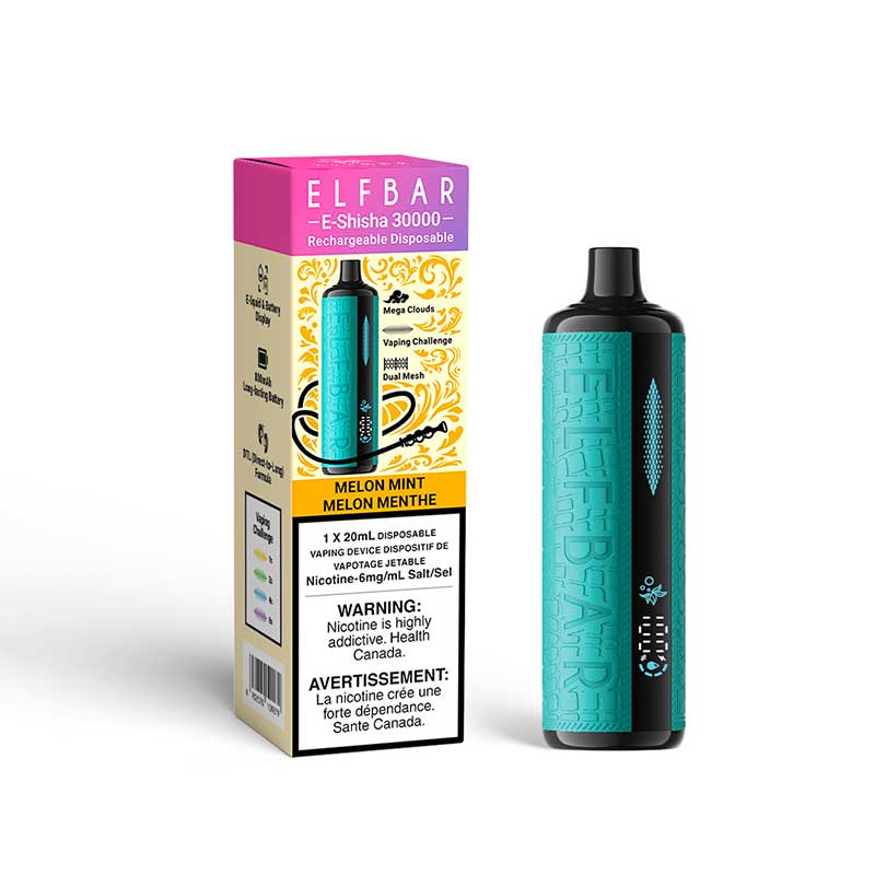 Elf Bar E - Shisha Disposable Vape Melon Mint