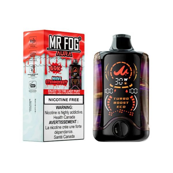 Mr Fog Aura Disposable Cherry Strawberry 60k | Urban Mist Vapes