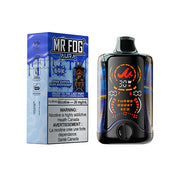 Mr Fog Aura Disposable Sour Shock Blue Raspberry 60k | Urban Mist Vapes