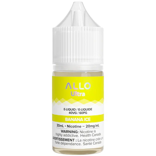 Allo Ultra 20MG 30ML Salt Nic Banana Ice