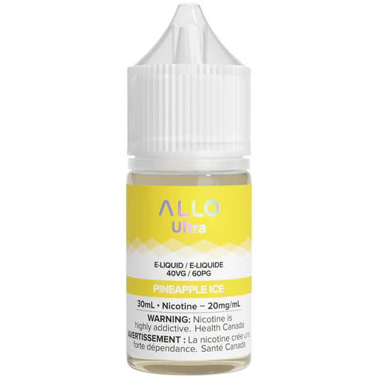 Allo Ultra 20MG 30ML Salt Nic Pineapple Ice