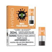 Pop Hit Hybrid White Peach Mango Pre-Filled Pod | Urban Mist Vapes