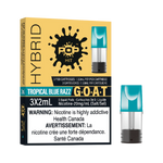 Load image into Gallery viewer, Pop Hit Hybrid Tropical Blue Razz pre-filled pods | Urban Mist Vapes