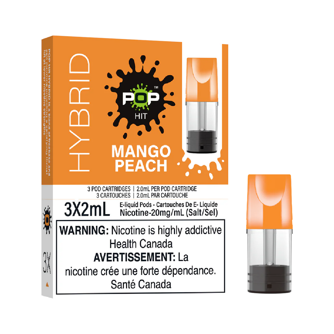 Pop Hit Hybrid Mango Peach Pre-Filled Pod | Urban Mist Vapes