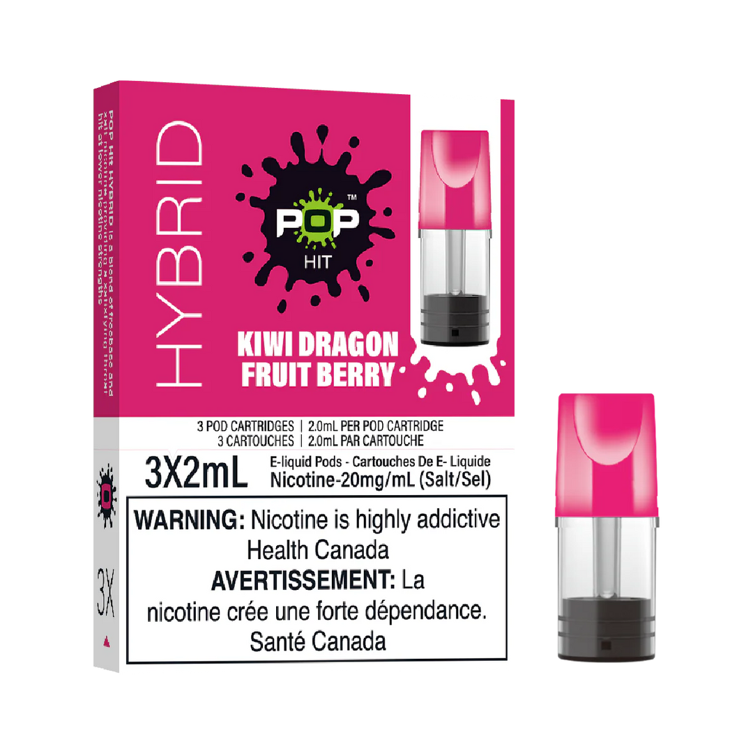Pop Hit Hybrid Kiwi Dragon Berry Pre-Filled Pod | Urban Mist Vapes