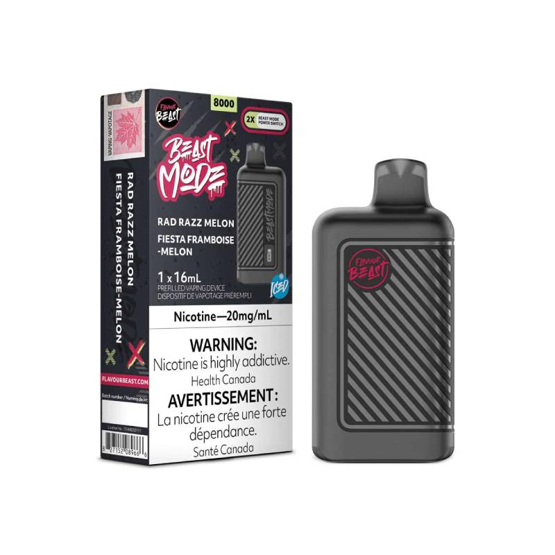 Flavour Beast Mode 8K Rad Razz Melon disposable vape