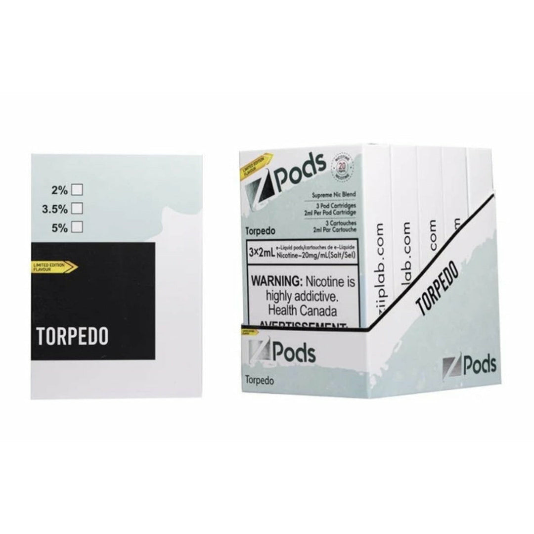Zpods Torpedo Pre-Filled Pods