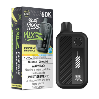 Flavour Beast Mode Max 3 60k Pumped Up Pineapple Iced | Urban Mist Vapes