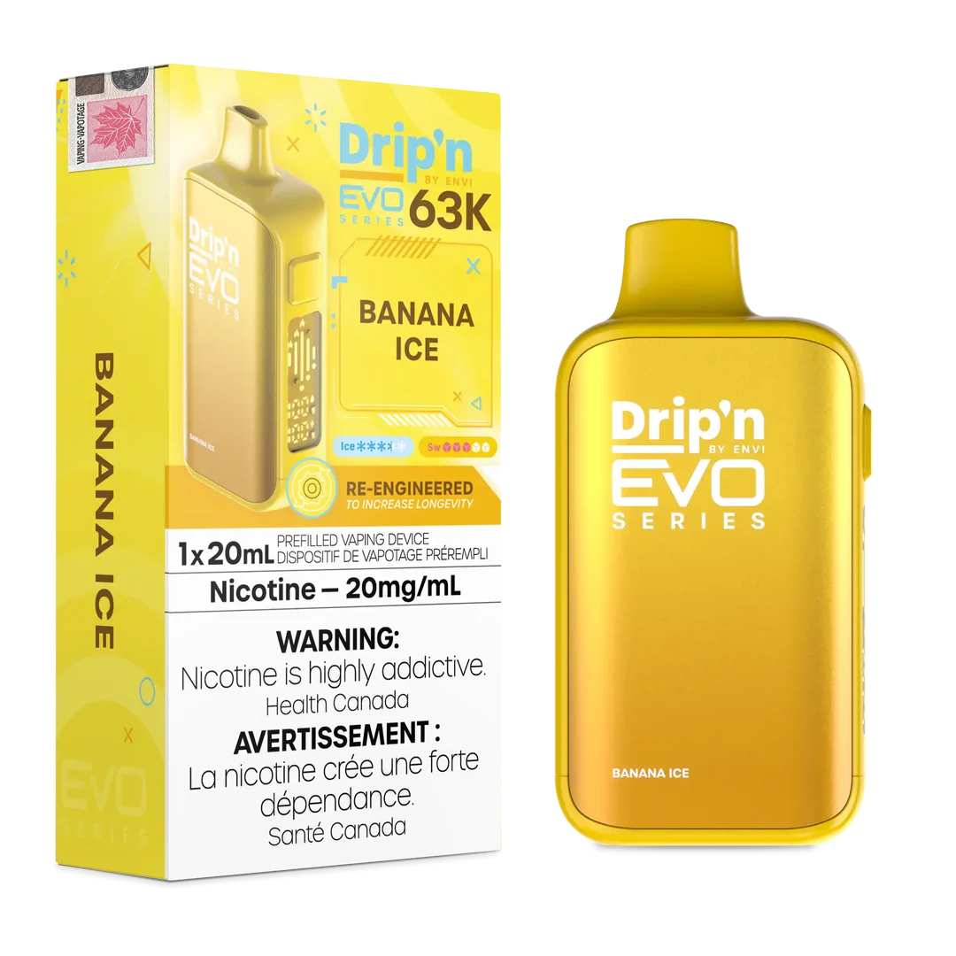 Envi Drip'n 63K Evo Series Banana Ice