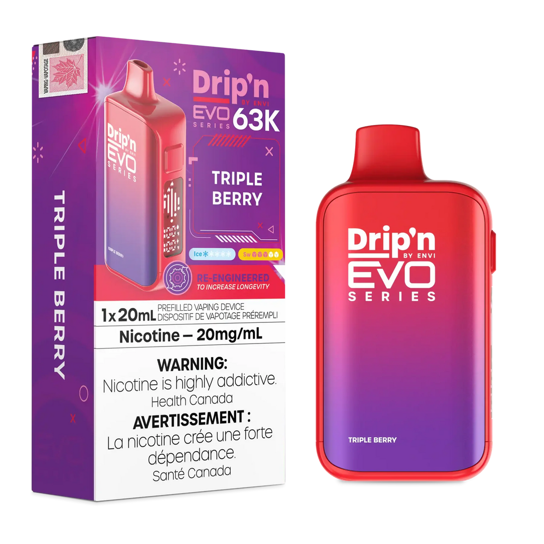 Envi Drip'n 63K Evo Series Triple Berry