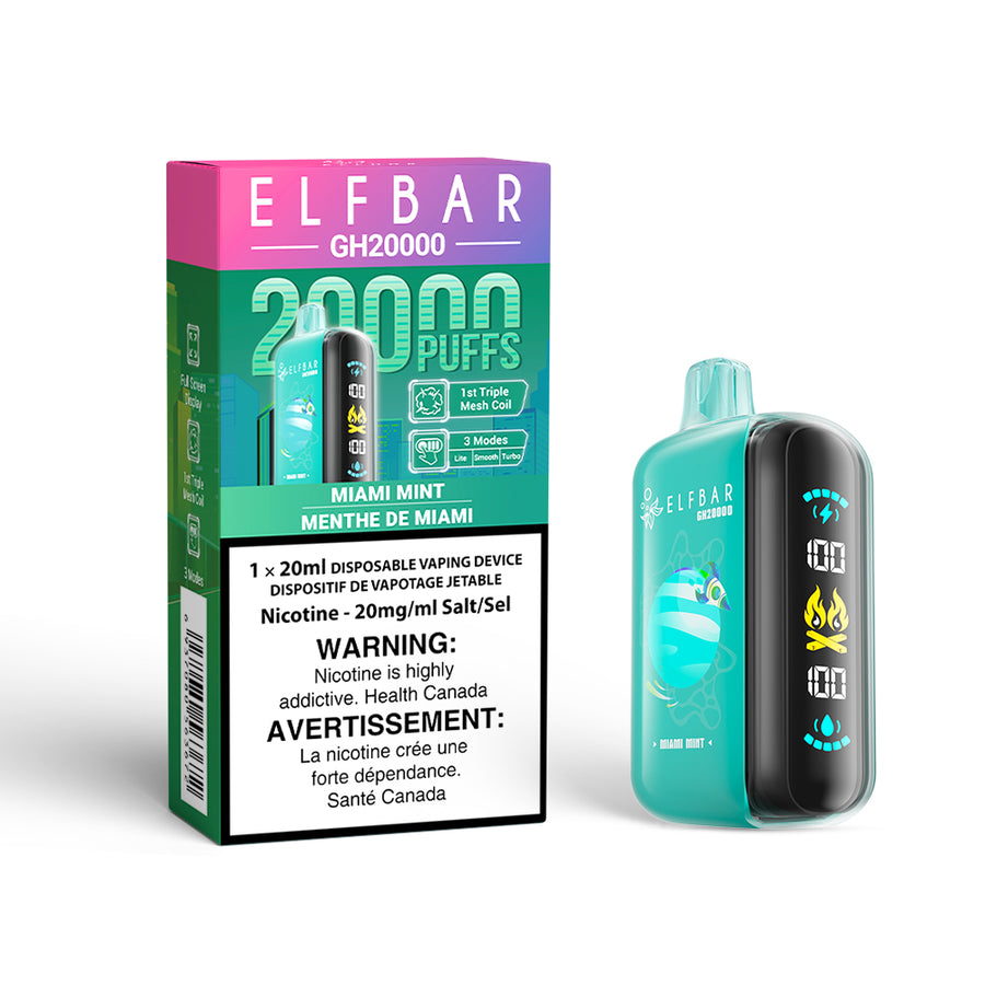 Elfbar GH20k Miami Mint Disposables