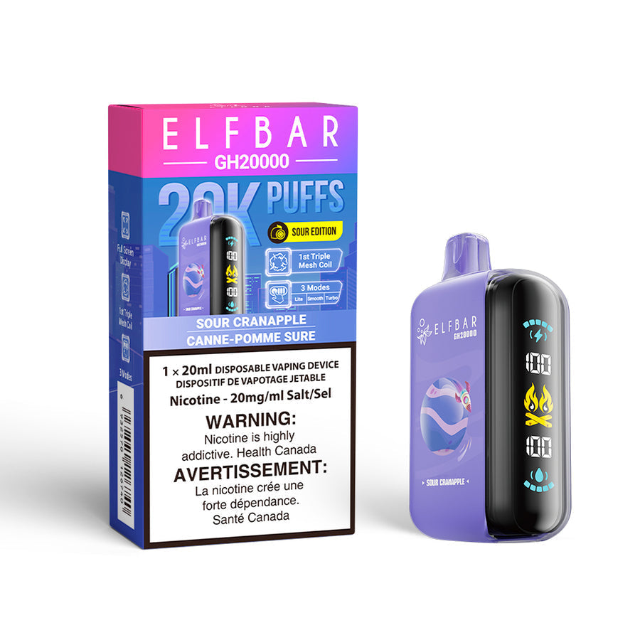 Elfbar GH20k Sour Cranapple Disposables
