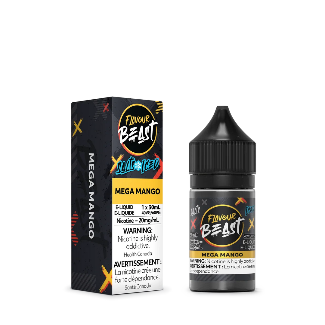 Flavour Beast Mega Mango Iced E-Liquid Salt Nicotine | Urban Mist Vapes