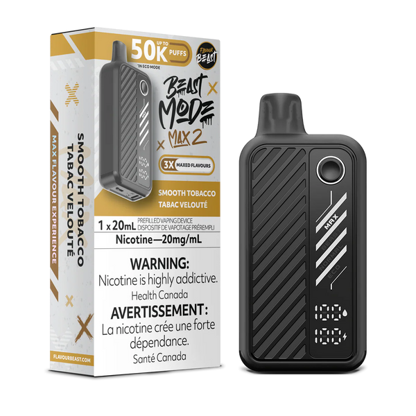 Flavour Beast Mode 50k 20ML Smooth Tobacco | Urban Mist Vapes