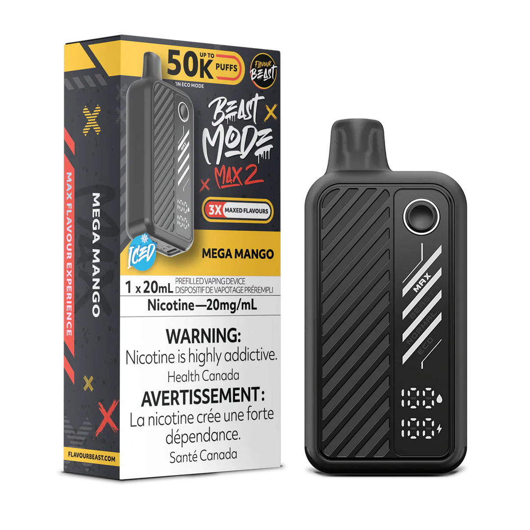 Flavour Beast Mode 50k 20ML Mega Mango | Urban Mist Vapes