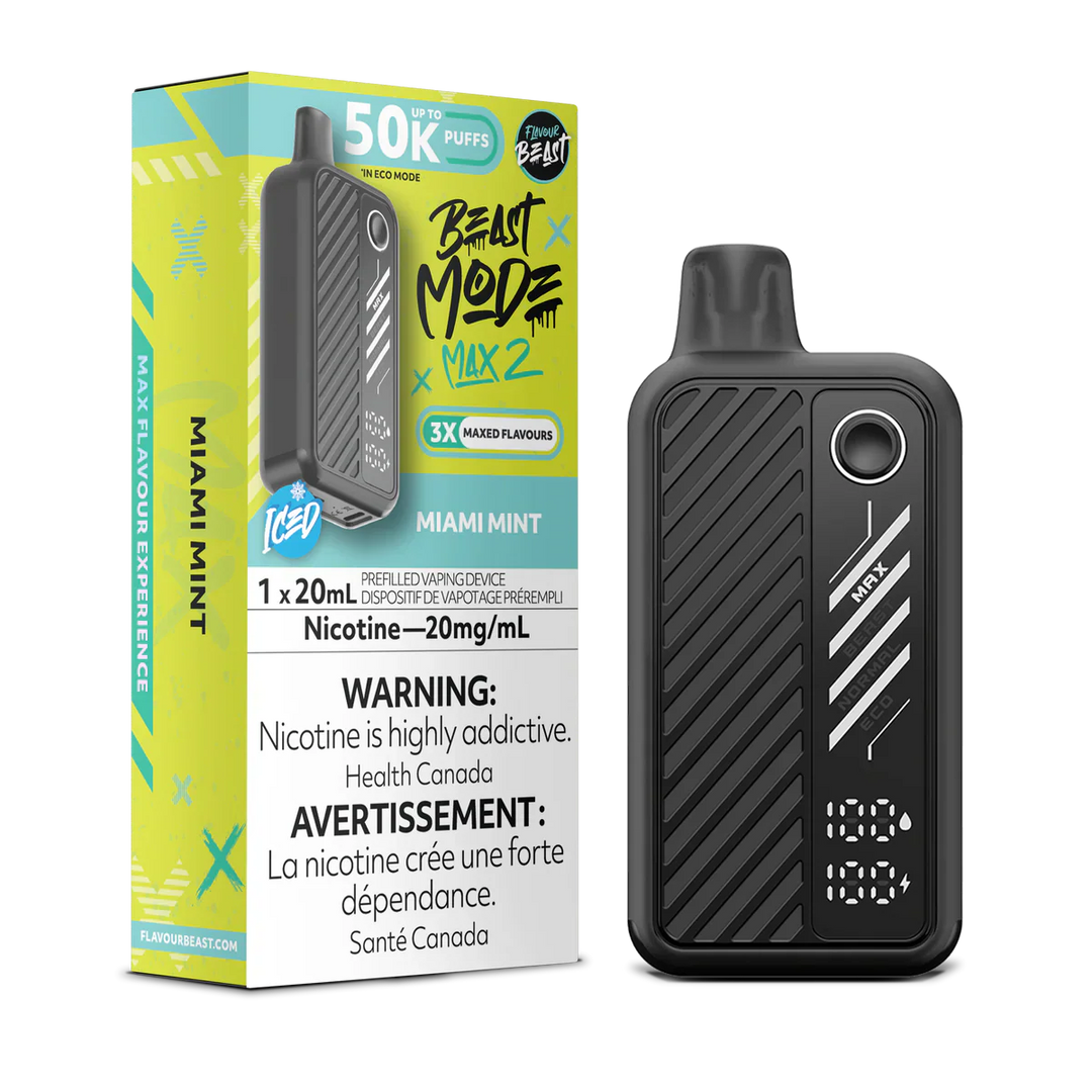 Flavour Beast Mode 50k 20ML Miami Mint | Urban Mist Vapes