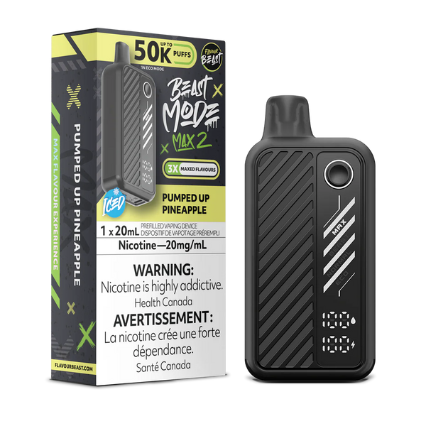 Flavour Beast Mode 50k 20ML Pumped Up Pineapple | Urban Mist Vapes