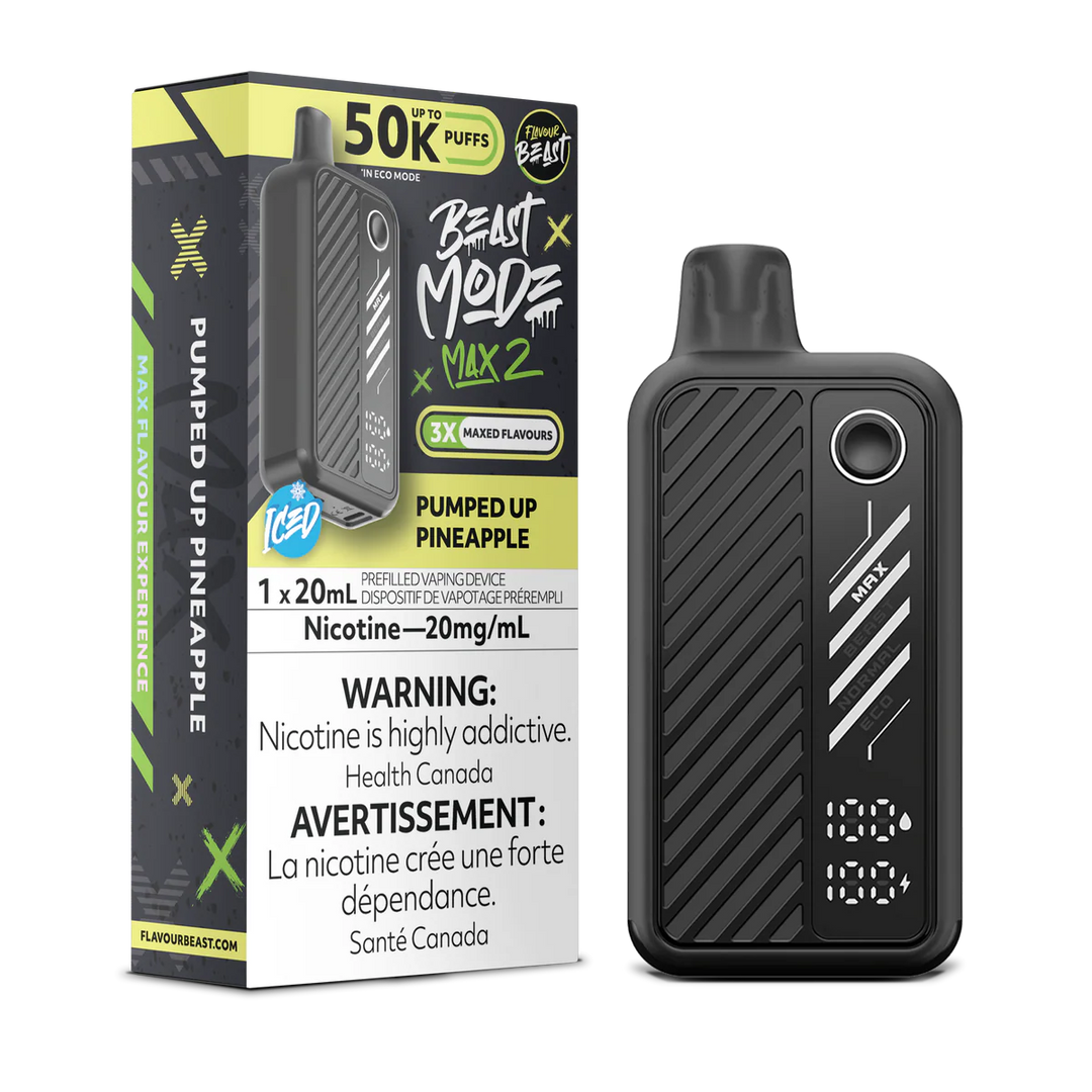 Flavour Beast Mode 50k 20ML Pumped Up Pineapple | Urban Mist Vapes