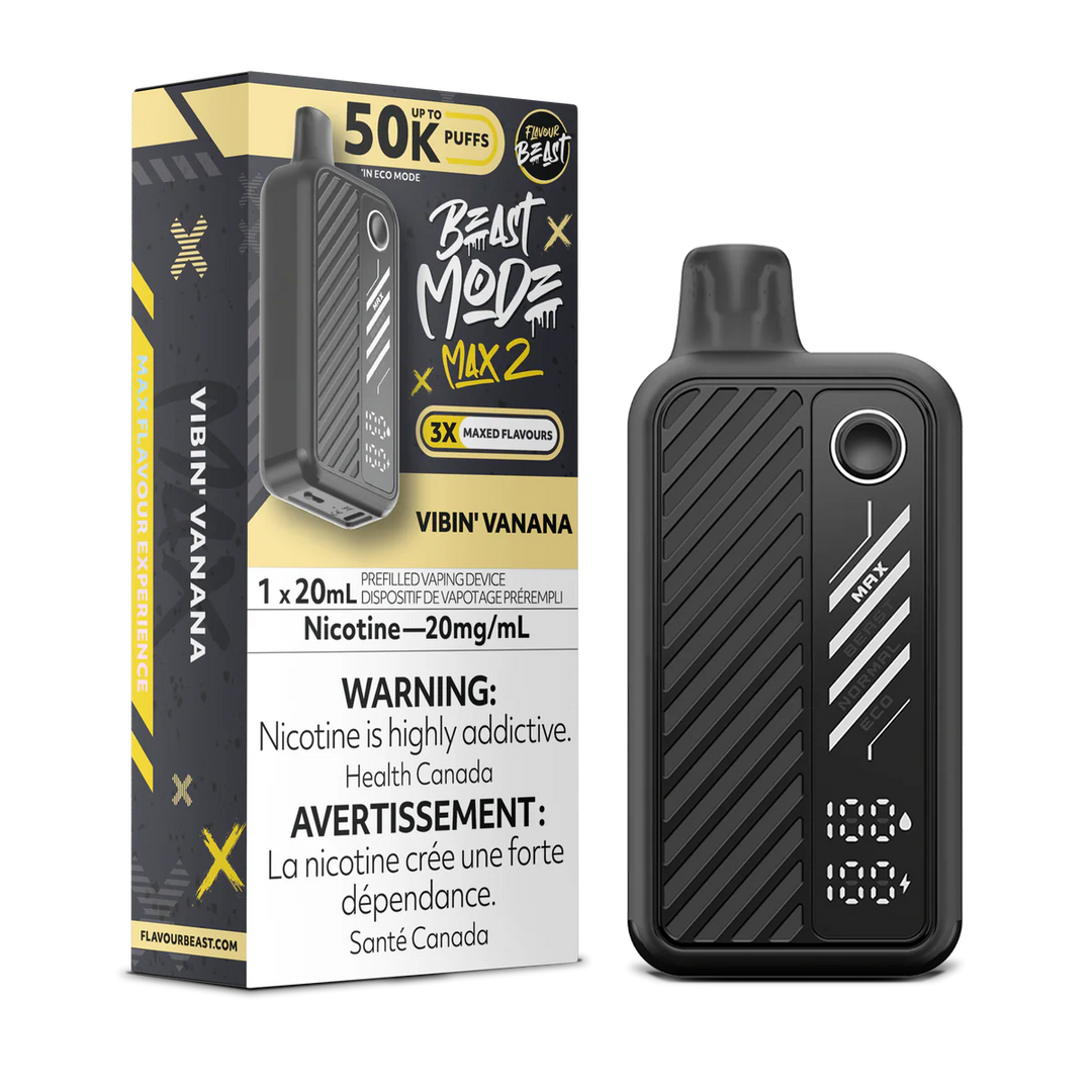 Flavour Beast Mode 50k 20ML Vibin Vanana | Urban Mist Vapes