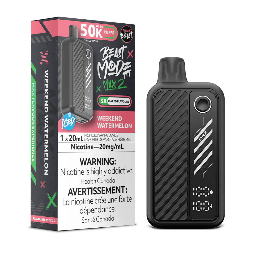 Flavour Beast Mode 50k 20ML Weekend Watermelon | Urban Mist Vapes
