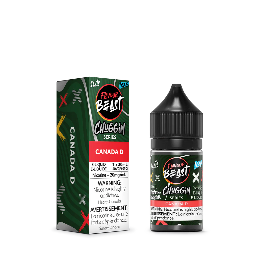 Flavour Beast Salt Nicotine Chuggin Canada Dry | Urban Mist Vapes