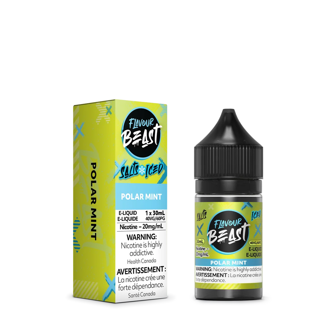 Flavour Beast Polar Mint Iced E-Liquid Salt Nicotine | Urban Mist Vapes
