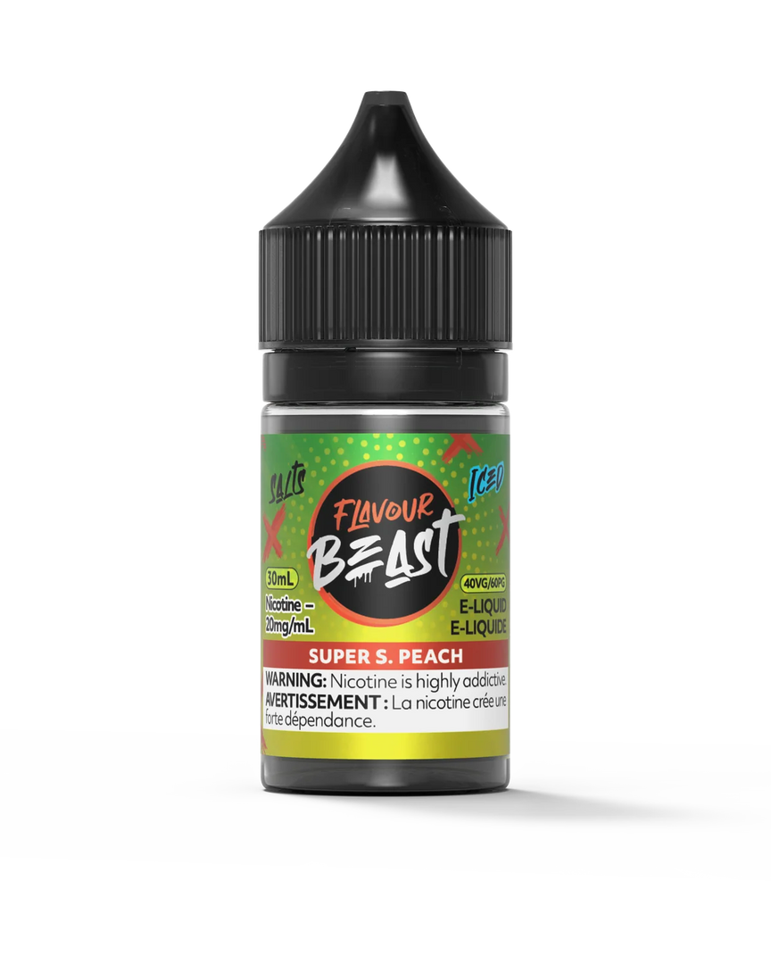 Flavour Beast Super Sour Peach E-Liquid Salt Nicotine | Urban Mist Vapes