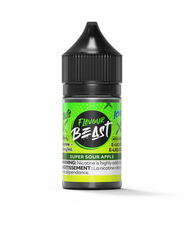 Flavour Beast Super Sour Apple Salt Nicotine E-Liquid | Urban Mist Vapes