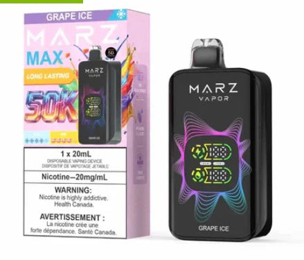 Marz Max 50K 20ML Grape Ice