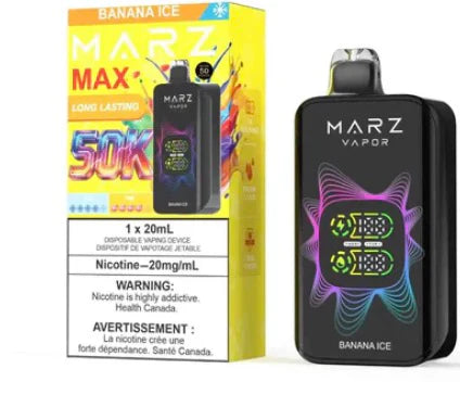 Marz Max 50K 20ML Banana Ice