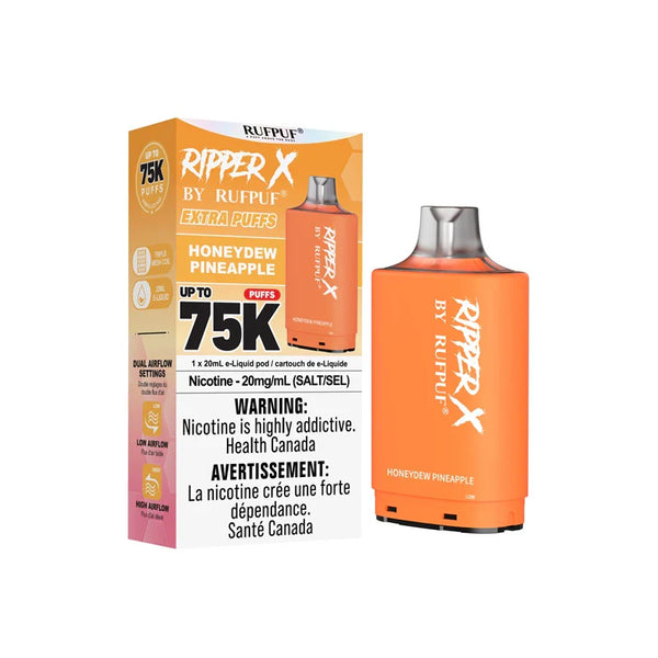 Ripper X 75k 20ML Pod Honeydew Pineapple | Urban Mist Vapes