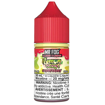 Mr.Fog Lemon Steezy Strawberry Salt Nicotine E-Liquid | Urban Mist Vapes