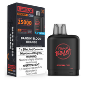 Flavour Beast Level X Bangin Blood Orange Pre-Filled Pod | Urban Mist Vapes