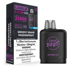 Load image into Gallery viewer, Flavour Beast Level X Groovy Grape Passion Fruit Pre-Filled Pod | Urban Mist Vapes
