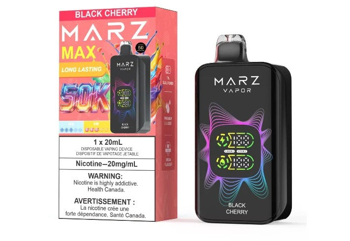 Marz Max 50K 20ML Black Cherry