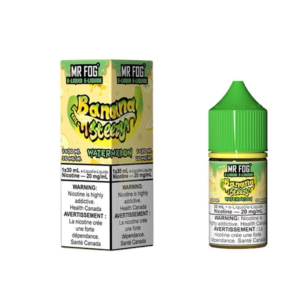 Mr.Fog Banana Steezy Watermelon Salt Nicotine E-Liquid | Urban Mist Vapes
