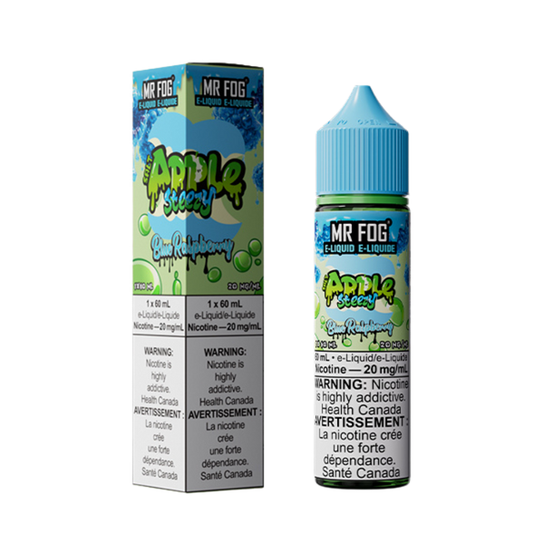 Mr.Fog Apple Steezy Blue Raspberry Salt Nicotine E-Liquid | Urban Mist Vapes