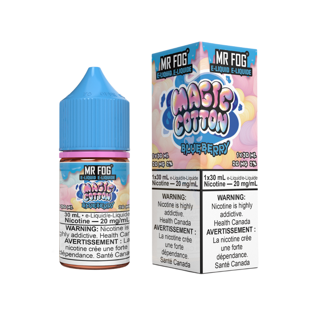 Mr Fog Magic Cotton Blueberry Salt Nicotine E-Liquid | Urban Mist Vapes