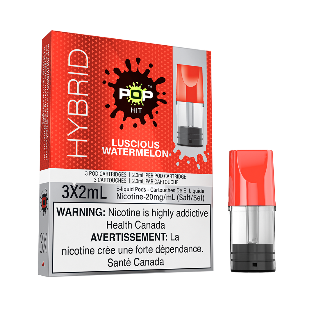 Pop Hit Hybrid Luscious Watermelon Pre-Filled Pod | Urban Mist Vapes
