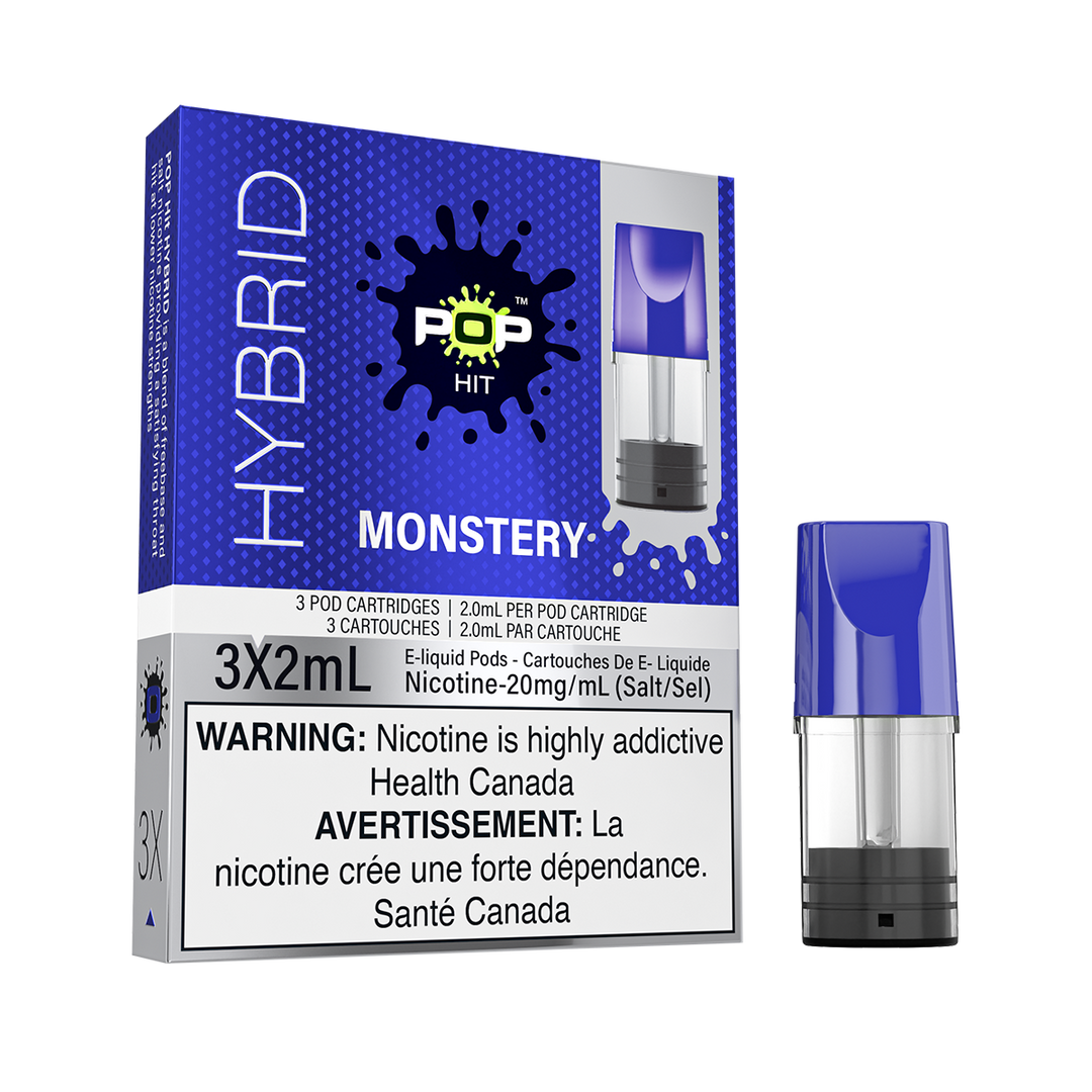 Pop Hit Hybrid Monstery Pre-Filled Pod | Urban Mist Vapes