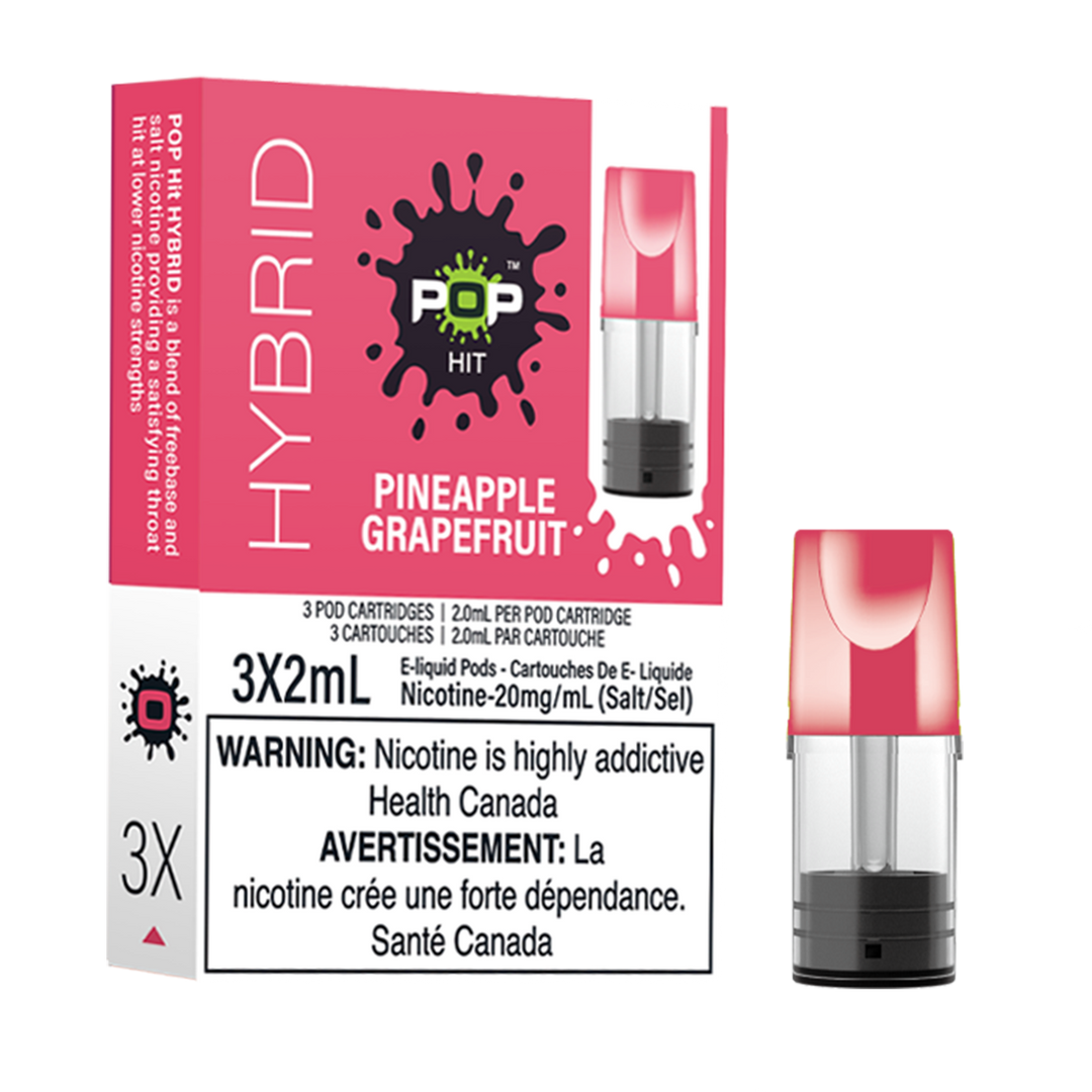Pop Hit Hybrid Pineapple Grapefruit Pre-Filled Pod | Urban Mist Vapes