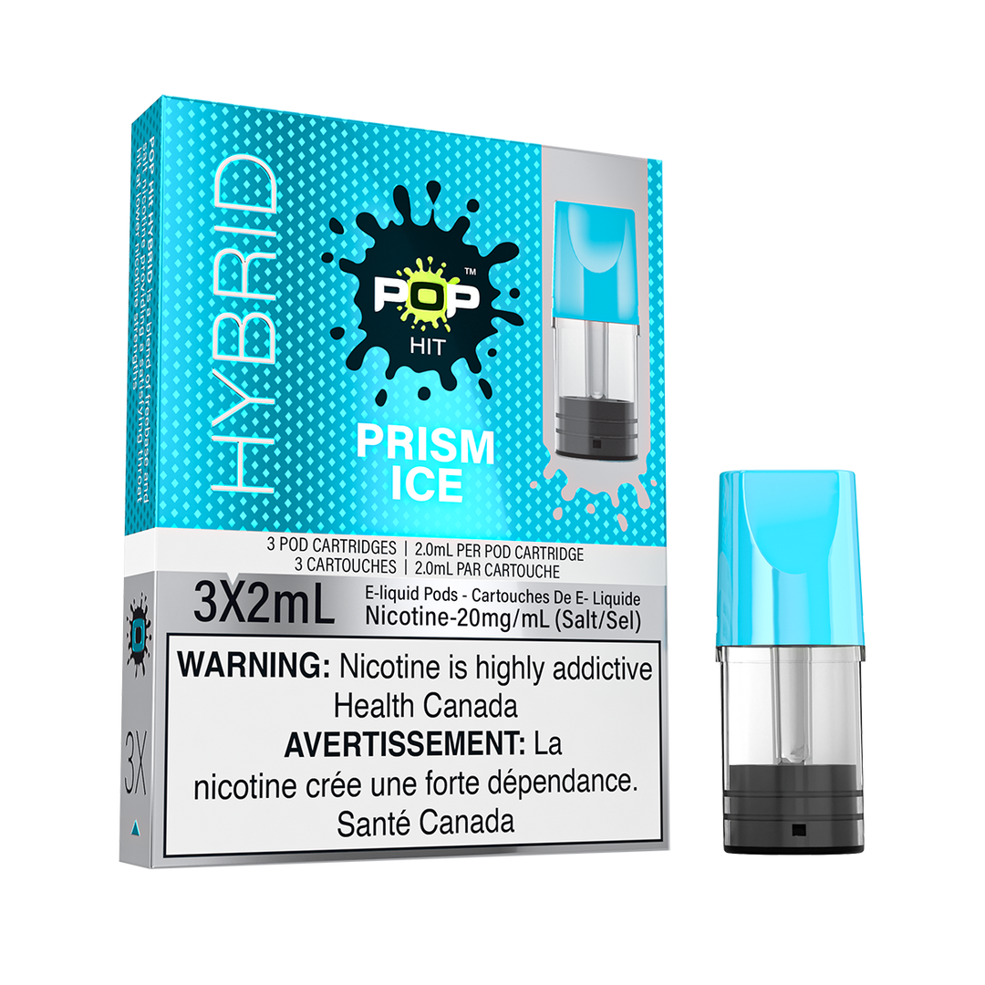 Pop Hit Hybrid Prism Ice Pre-Filled Pod | Urban Mist Vapes