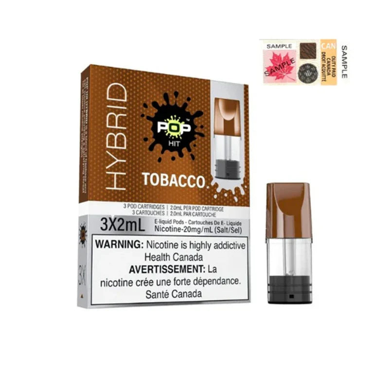 Pop Pod Hybrid Tobacco Pre-Filled Pods