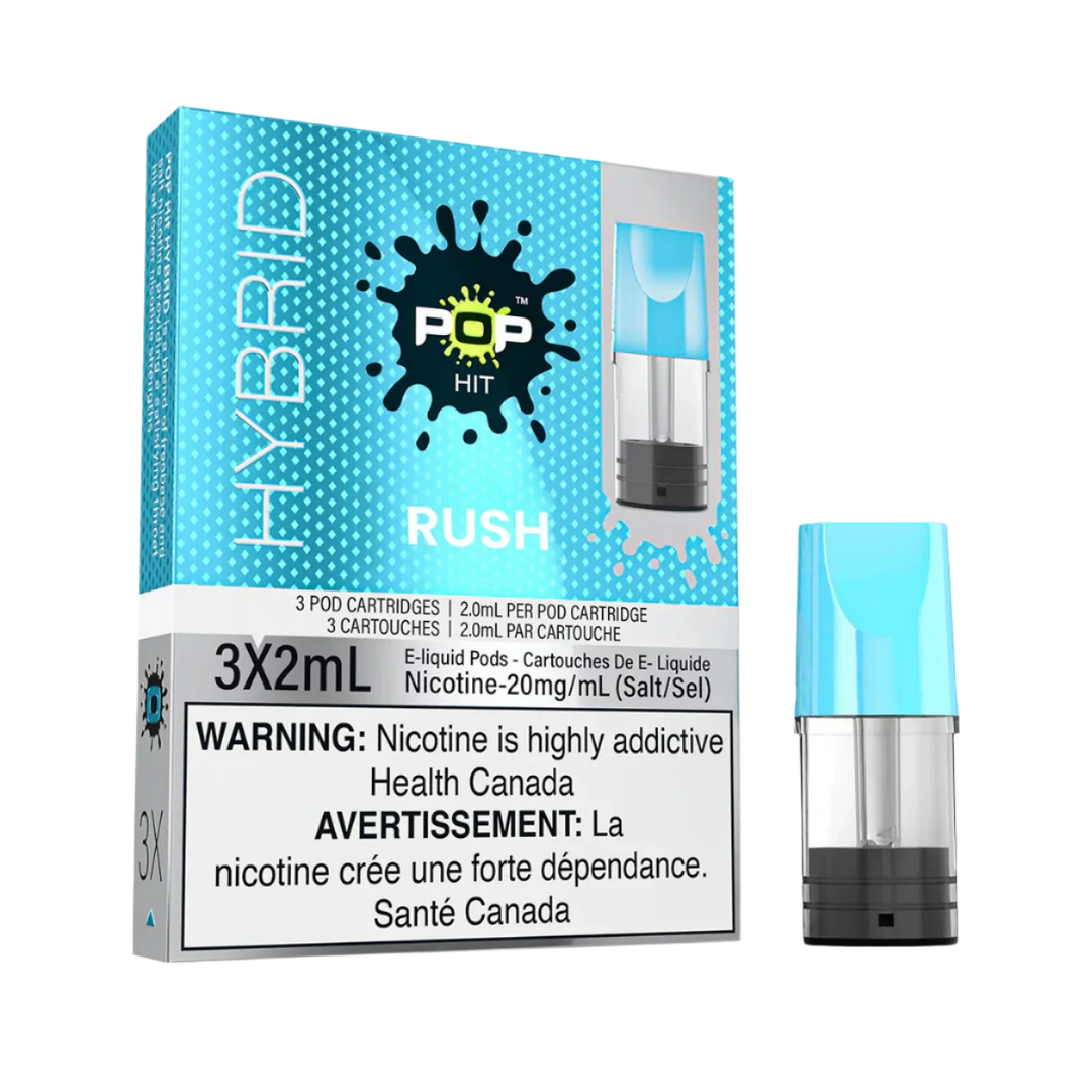 Pop Hit Hybrid Rush Pre-Filled Pod | Urban Mist Vapes